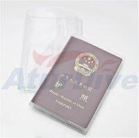 [COD] protection document set passport skin matte transparent leather card waterproof