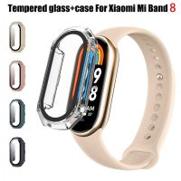 Case cover glass For Xiaomi Mi Band 8 Accessories Case Film Full Coverage Protective Cover Miband 8 Smart Watch screen protector