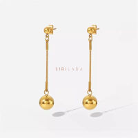 SIRILADA Golden Ball Earring (Dangle) ต่างหู