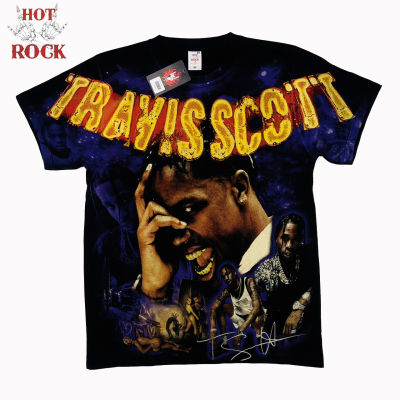 เสื้อวง Travisscott รหัส OVP PM 023 ป้าย Hot Rock เสื้อวงดนตรี