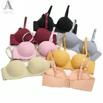 FallSweet Wireless Bras for Women Petite to Plus Size Sexy Lingerie Push Up  Underwear Long Line Soft Brassiere A B Cup