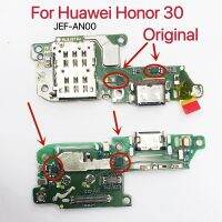 USB แท่นชาร์จ Flex เหมาะสำหรับ Huawei Honor 30 JEF-AN00บอร์ดปลั๊กชาร์จ USB + ไมโครโฟนซิมการ์ด SD เครื่องอ่านการ์ด