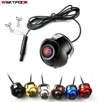 CCD HD night vision car camera frontsideleftright rear view camera 360 degree Rotation universal car reverse backup camera