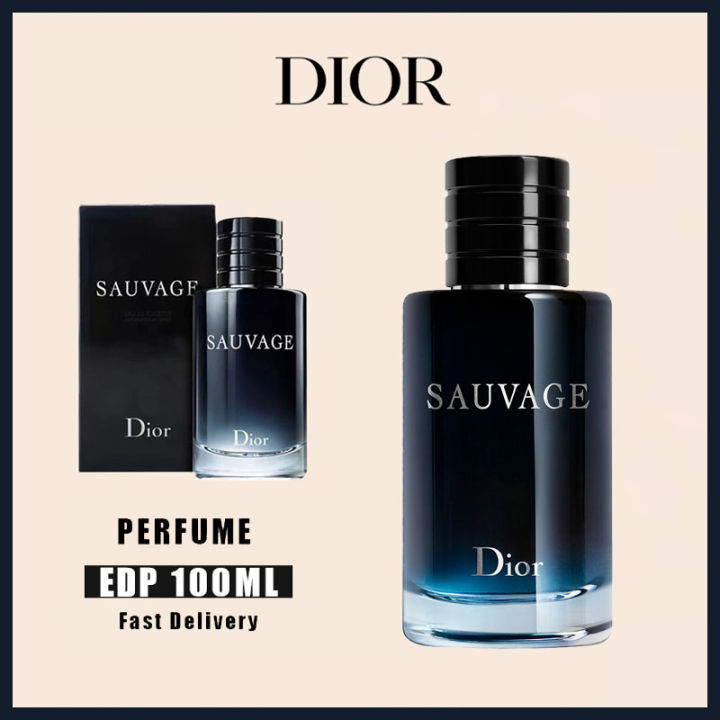 Dior Sauvage EDP Perfume 100ML for Men Original Eau De Toilette Fresh ...