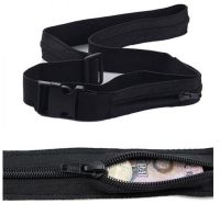 New Designed Travel Anti Theft Wallet Belt with Secret Compartment Hiding Stash Money Belt Waterproof Adhesive Belt Bag