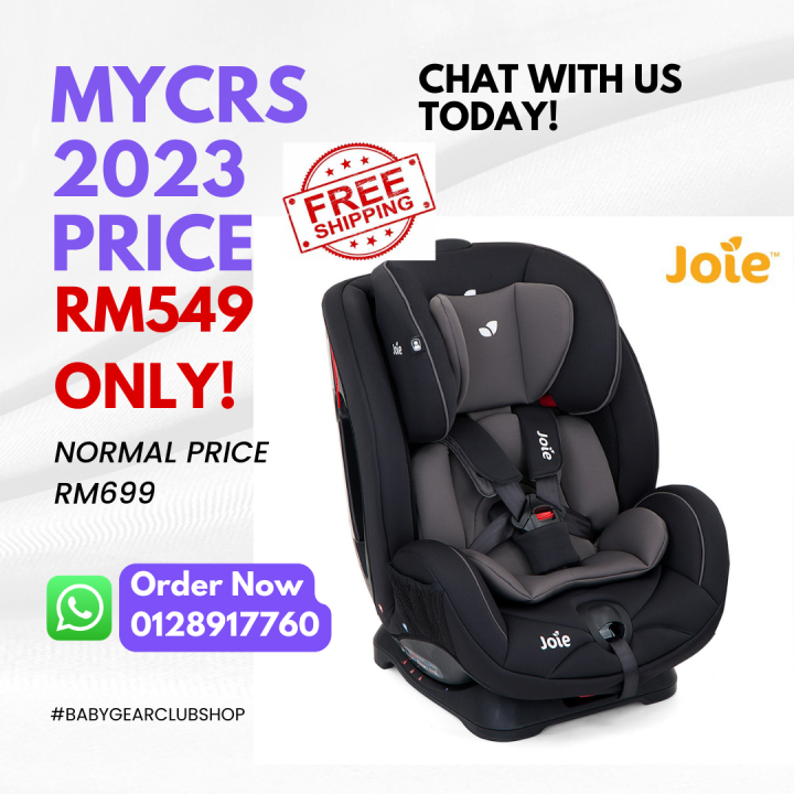 Joie Stages Convertible Car Seat with Seat Belt Installation Lazada