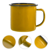 ROSENICE【Low Price】 1pc Vintage Iron Tass ทนทาน Tass Hot Hot Pot Mug ถ้วยน้ำสำหรับร้านอาหารที่บ้าน