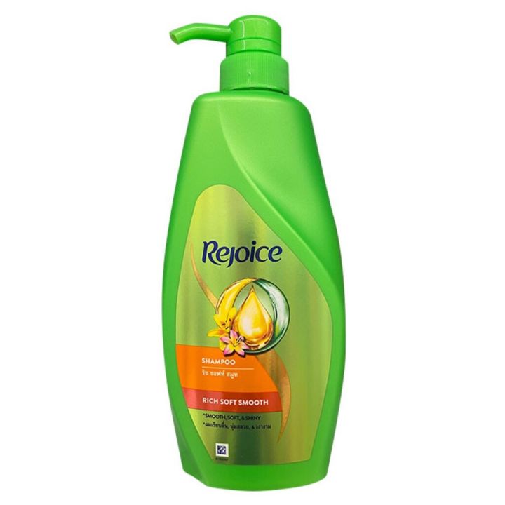 fernnybaby-แชมพู-รีจอยส์-rejoice-600ml-ยาสระผมรีจอยส์-ขวดใหญ่-ยาสระผม-รีจอยส์-ขวดปั๊ม-สีส้ม-rich-smooth-600-มล