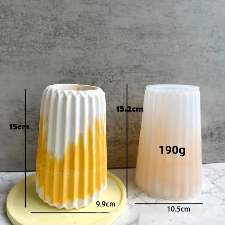Mould Concrete Pots Epoxy Resin Vase Molds DIY Handmade Vase High