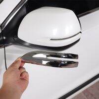 For Honda CR-V 2017-2019 ABS Bright Silver Car Exterior Mirror Anti-Scratch Decorative Strip Decorative Sticker Car Essories