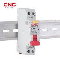 CNC YCB9NL-40 18mm 230V 50/60Hz MCB 30mA Residual Current Circuit Breaker with Over Current Protection RCBO