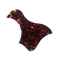 KAISH HummingBird Acoustic Guitar Pickguard Adhesive Scratch Plate Dark Brown Tortoise