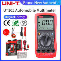 UNI-T UT105 UT107 UT109 LCD Automotive Handheld Multimeter AC/DC Voltmeter Tester Meters with DWELL,RPM,Battery Check