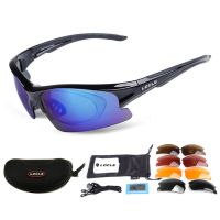 【CW】♗❁◕  LOCLE UV400 Cycling Sunglasses 5 Polarized Glasses Mountain Men Eyewear