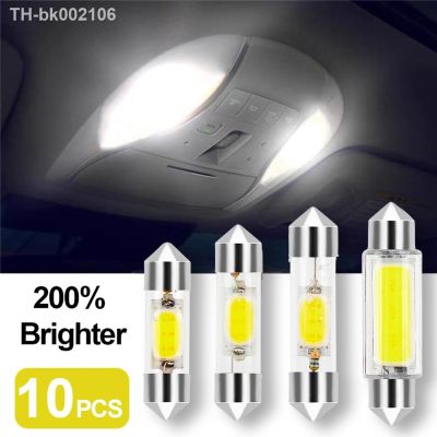 【LZ】♗✥™  10pcs C5W Led C10W Lights Interior Light 31mm 36mm 39mm 41mm Car Dome Lamp Reading Light Auto Lamp 12V 6000K