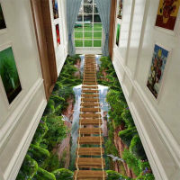 3D Carpets Living Room Drawbridge Lounge Rug Home Hallway Corridor Mat Bedroom Kitchen Rugs Kids Room Playing Floor Mat Doormat