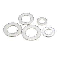 10PCS Flat Washer M6 M8 M10 304 Stainless Steel Plain Gasket For Screw Bolt Nails  Screws Fasteners