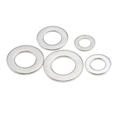 10PCS Flat Washer M6 M8 M10 304 Stainless Steel Plain Gasket For Screw Bolt Nails  Screws Fasteners