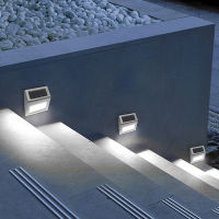 Solar Power LED Outdoor Waterproof Garden Pathway Yard Stairs Lamp Light Motion Sensor Energy Saving LED Solar Light Wall Lamp