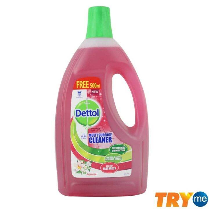 Dettol Disinfectant Floor Cleaner Foc 500ml (1.5l) - Jasmine 