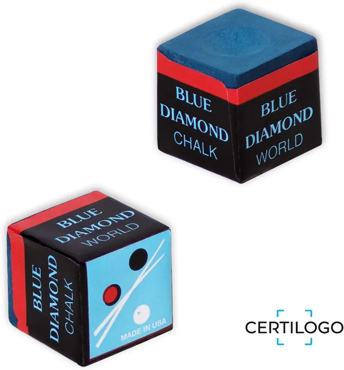 Blue Diamond Billiard Chalk with Certilogo Protection 2 Pieces Lazada PH