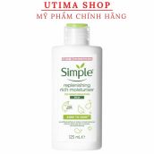 Kem dưỡng ẩm SIMPLE Kind To Skin Hydrating Light Moisturiser kiềm dầu 125ml - Utima shop
