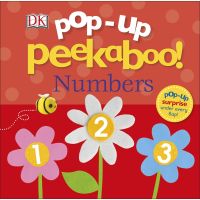 Standard product &amp;gt;&amp;gt;&amp;gt; Pop Up Peekaboo! Number DK หนังสือเด็ก เรียนรู้เกี่ยวกับตัวเลข ป๊อปอัพ ภาษาอังกฤษ บอร์ดบุ๊ค Board book #17075 [Z]