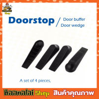 4 ชิ้น ยางกันประตูปิด Door stopper ยางกันประตู ยางกั้นประตู ที่กันประตู ยางคั่นประตู ยางกันตีนประตู ยางกันชนประตู ยางสีดำ 4 ชิ้น T1495