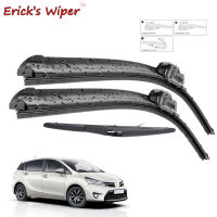 Enlife Wiper Front &amp; Rear Wiper Blades Set Kit For Toyota Verso 2009 - 2019 Windshield Windscreen Window 26"+16"+12"