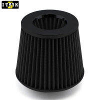 Car Sports 3" Cone Filter Air Intake 76mm Tapered JDM Race Performance Filtro Aria Sportivo High Flow Airfilter 6 Inch Universal