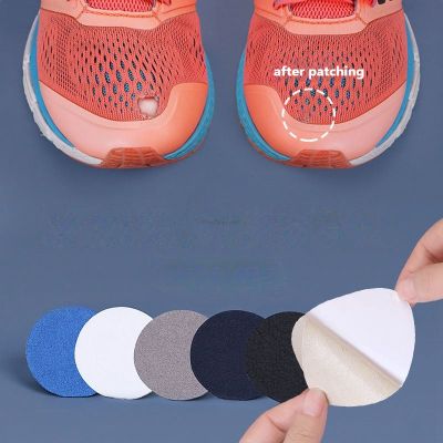Shoe Patch Vamp Shoe Hole Repair Sticker Subsidy Sticky Shoes Insoles Heel Protector Heel Hole Repair Lined Anti-Wear Heel Shoes Accessories