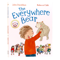 Everywhere bear English original picture book the everywhere bear famous Julia Donaldson Julia Donaldson childrens Enlightenment cognitive picture story book paperback Rebecca Cobb