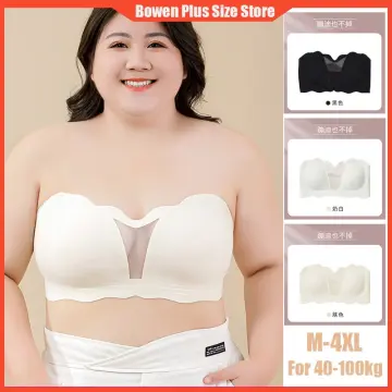 Shop Strapless Bra Plus Size No Foam with great discounts and prices online  - Jan 2024