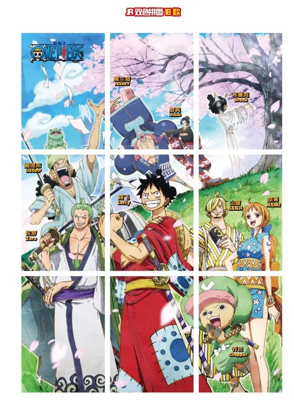 Bộ Sưu Tập Một Mảnh Thẻ Trò Chơi Anime Nhật Bản Cartas Luffy Roronoa Sanji  Nami TCG Cho Trẻ Em Quà Tặng Sinh Nhật 