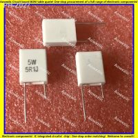 10Pcs/Lot 5W5R1J Inductionless Cement Resistor 5W5.1ohm 5W5.1ΩJ Ceramic Resistance Precision ±5 Non-Inductive Resistor P 10MM