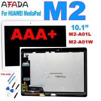 Dgh สำหรับ HUAWEI MediaPad M2 10.0 M2-A01L M2-A01W M2-A01ชิ้นส่วนจอสัมผัสแอลซีดีของเครื่องแปลงดิจิทัลจอสำรอง