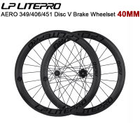 LP Litepro AERO 451 406 20นิ้วชุดล้อพับได้ V เบรค74/130มม. ด้านหน้า16H หลัง20H 100ดิสก์เบรก/135มม. ด้านหน้า24H โครง24H 40Mm สำหรับ8 9 10 11ความเร็ว