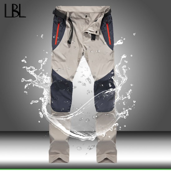 Ready stock tactical waterproof pants men cargo spring summer quick dry