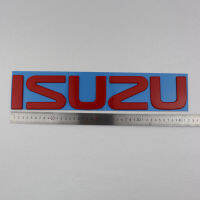 สัญลักษณ์รถ ISUZU พลาสติก ABS สัญลักษณ์ประตูท้ายหลังรถโลโก้รถสติ๊กเกอร์ตบแต่งสำหรับ D-MAX MU-X