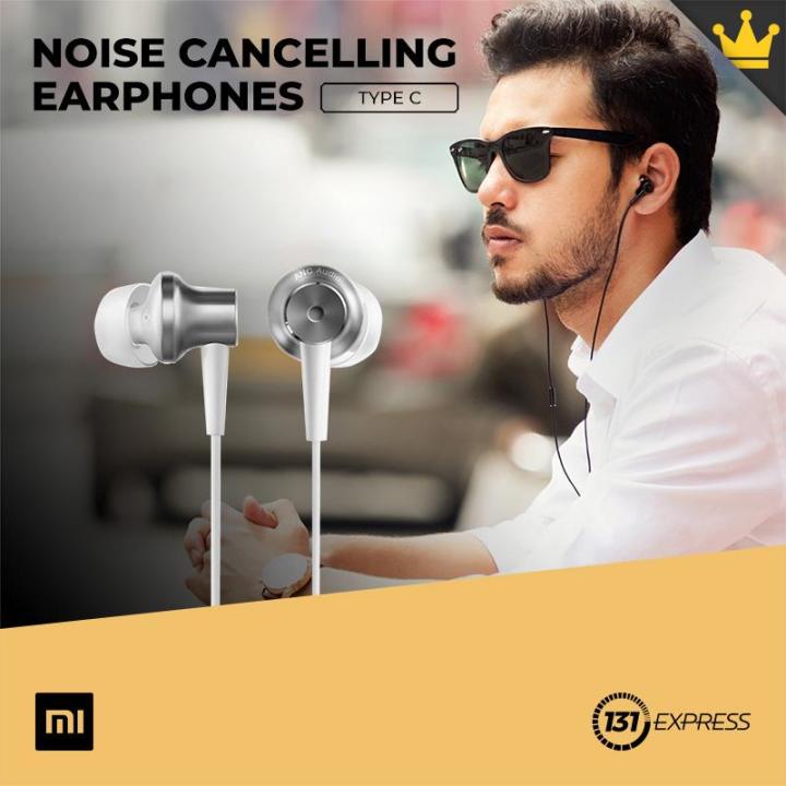 Mi noise cancelling type c online earphones