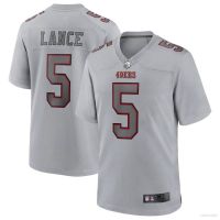 Ys2 NFL San Francisco เสื้อยืดลําลอง แขนสั้น พิมพ์ลายนักฟุตบอล Lance 49ers รุ่น SY2