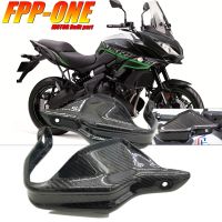 สำหรับ KAWASAKI Versys 300 X300 1000 650อุปกรณ์เสริมรถจักรยานยนต์แฮนด์คาร์บอนไฟเบอร์