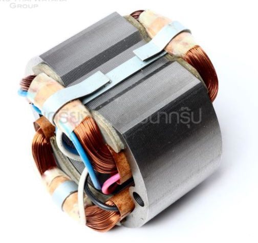 makita-service-part-field-coil-part-no-522718-8-อะไหล่-ฟิลคอล์ยไฟฟ้า-เครื่องเลื่อยสายพานตัดโลหะ-16-makita-2106-2106w-ใช้ประกอบงานซ่อมอะไหล่แท้