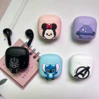 Disney New Macaron Wireless Bluetooth Earphones 5.2 Ultra Long Range Single Dual Stereo Sound Low Delay Game Sports Earphones