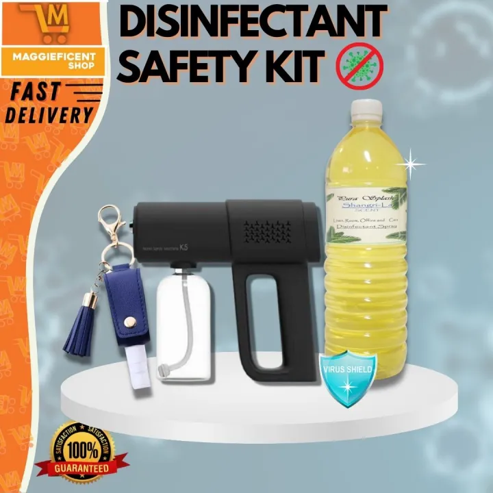 [Best Seller] Disinfectant Safety Kit K5 Disinfectant Spray Gun, 1Liter