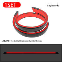 130cm LED Car Spoiler Lights Brake Lamp Rear Wing Lights Strip Multifunction Rear Spoiler 12V Stop Brake Lights Turn Signal Lamp