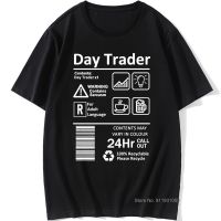 Day Trader Birthday Funny Unisex Graphic Vintage Cool Cotton Short Sleeve Daytrading T Shirts O-Neck Harajuku T-Shirt