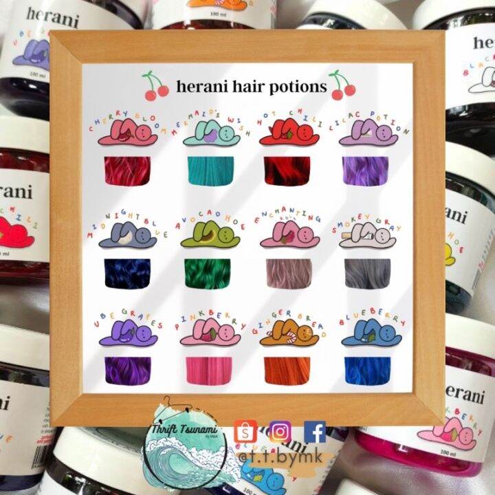 Herani Hair Color Conditioner [150ml] herani.ph Lazada PH