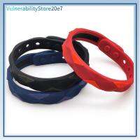 VULNER Cuff ซิลิกาเครื่องประดับเจลป้องกันไฟฟ้าสถิตย์สร้อยข้อมือซิลิโคนกำไลกำไลยางกันน้ำ