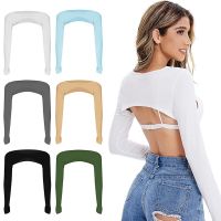 Summer Sun UV Protection Hand Cover Cooling One Piece Long Sleeved Outdoor Running Fishing Cycling Arm Sleeves Ultra-thin Shawl